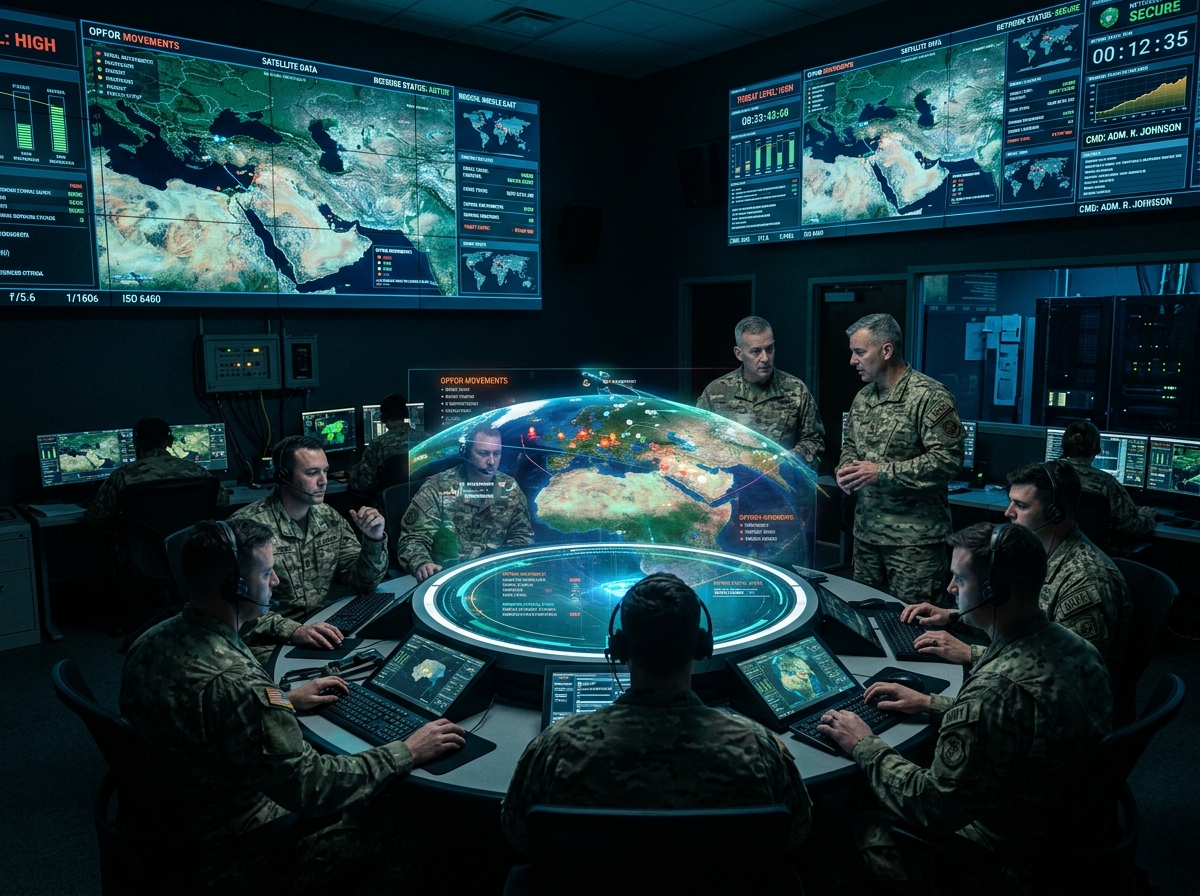 Dunyapacific defense operations command center